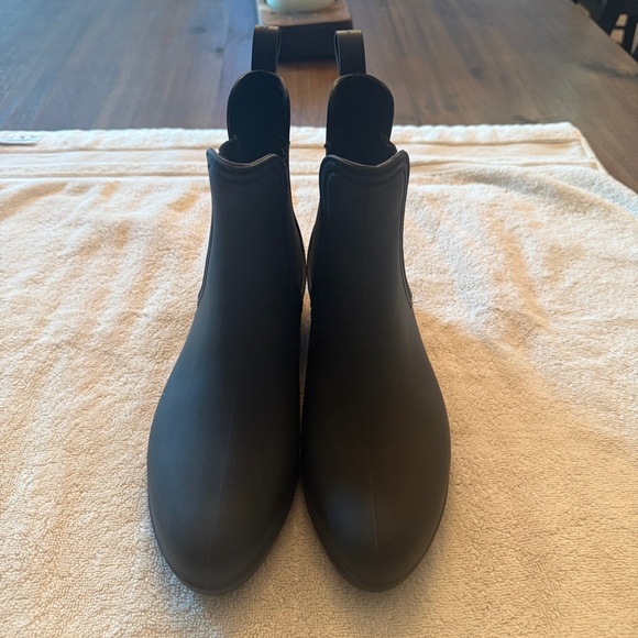 Jeffrey Campbell Black Rain Booties - Picture 1 of 5